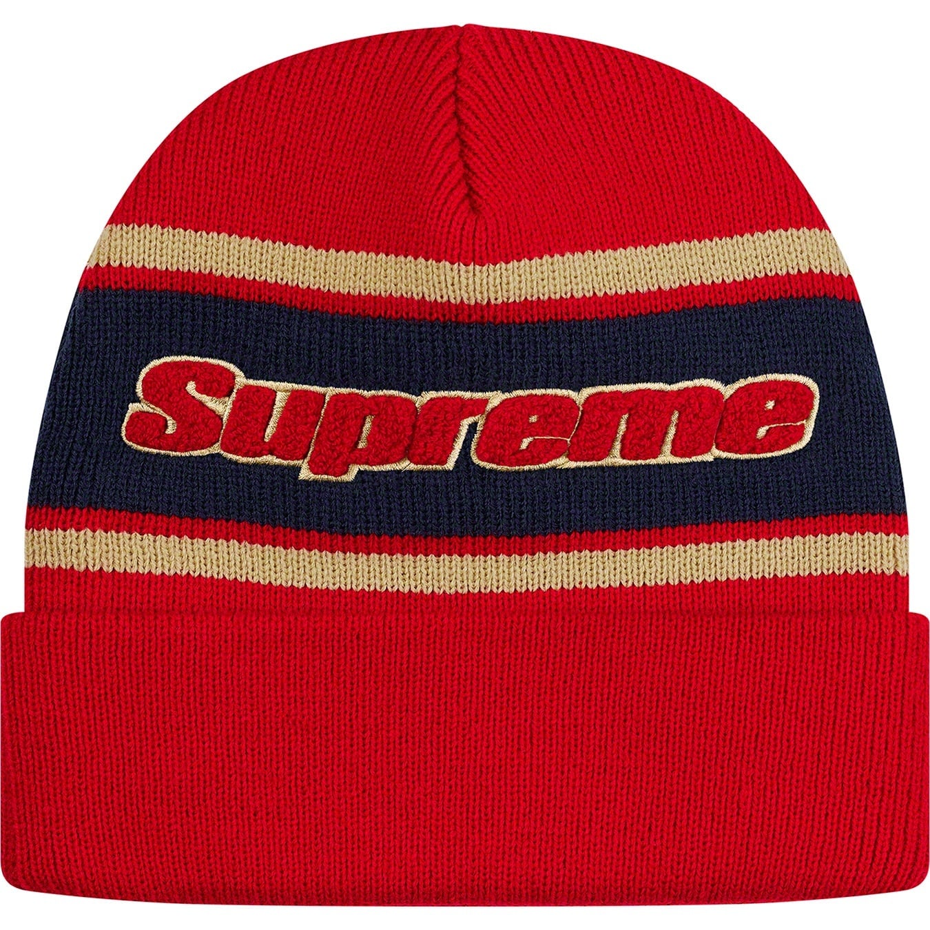 Chenille Stripe Beanie view 10